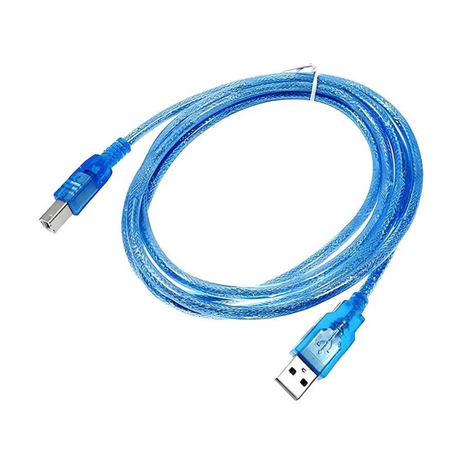 Printer Cable USB To Type-B 3 Meter Blue